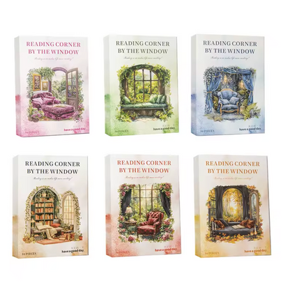10 Stickers Libros & Biblioteca