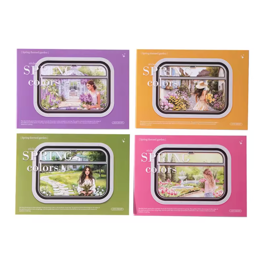 Libro de Stickers Spring