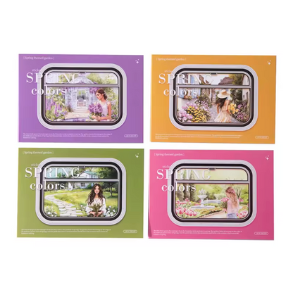 Libro de Stickers Spring