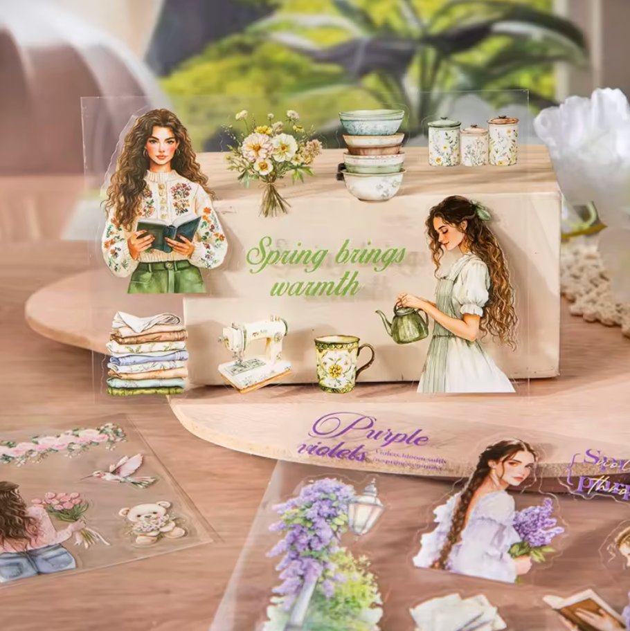 Libro de Stickers Spring