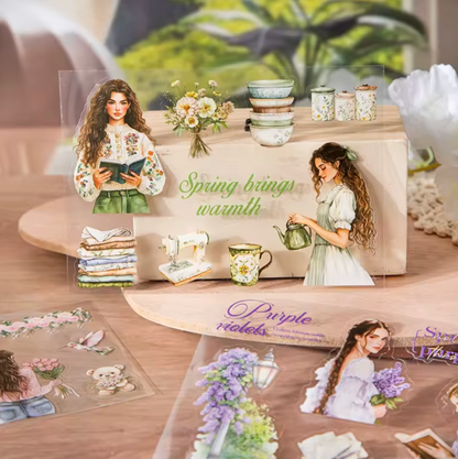Libro de Stickers Spring