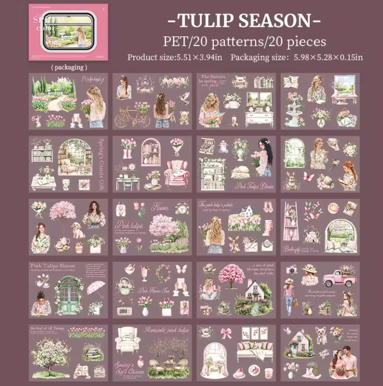 Libro de Stickers Spring