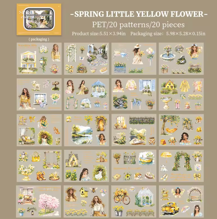Libro de Stickers Spring