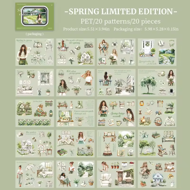 Libro de Stickers Spring