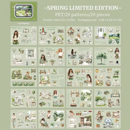 Libro de Stickers Spring