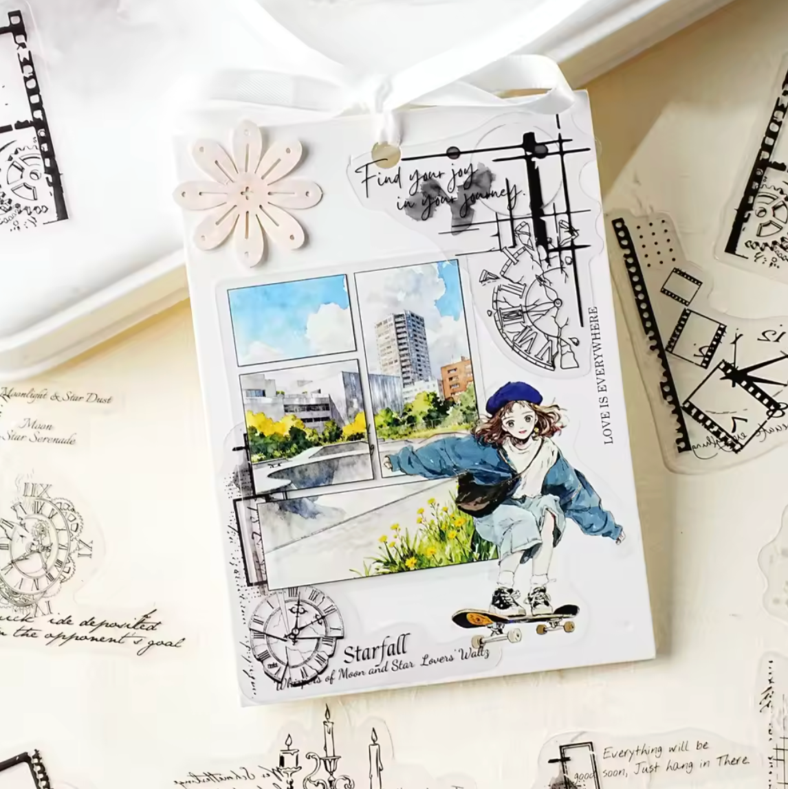 6 Paquetes de 30 Stickers - 180 en total - Poetic Trace