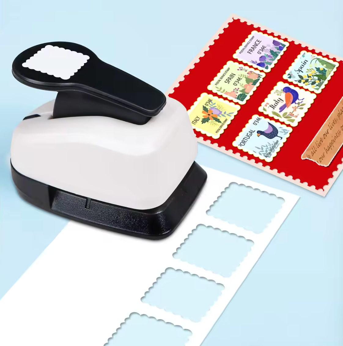 Cortadora Timbres bordes ondulados