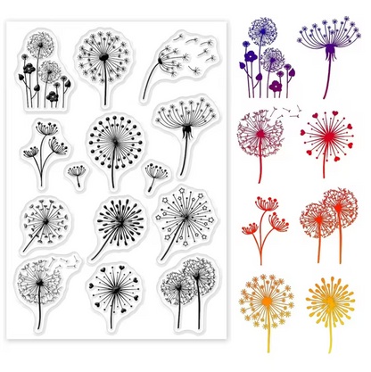 Sellos de Silicon Dandelions