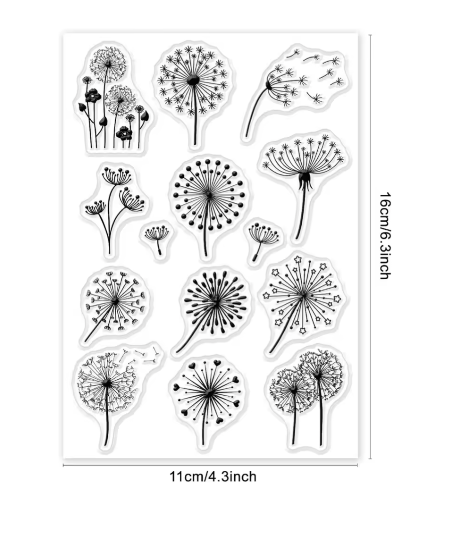 Sellos de Silicon Dandelions