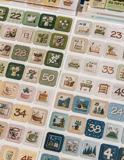 Libro de Stickers - 20 Paginas - Numeros