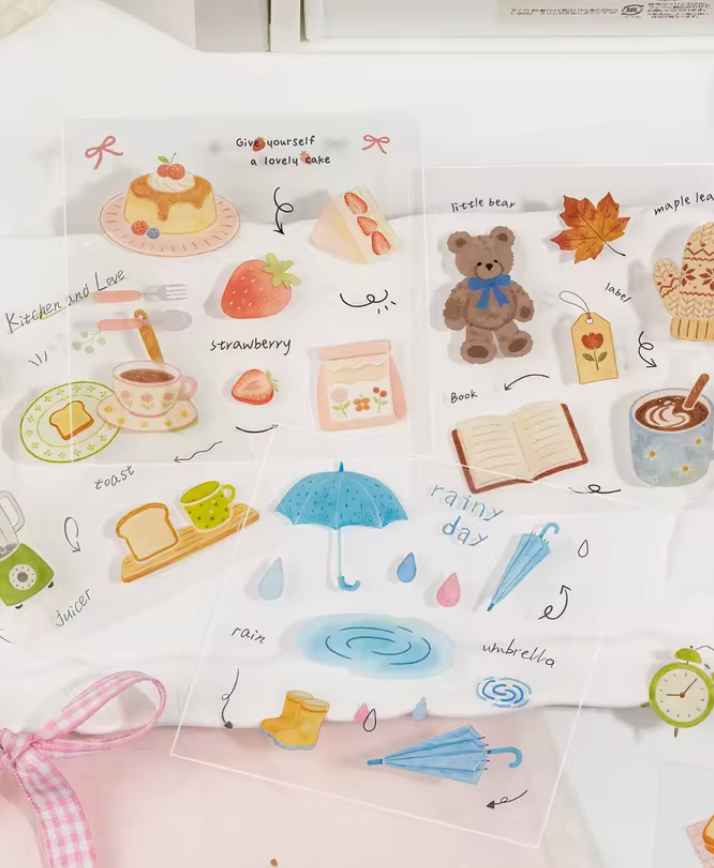 Libro de Stickers 20 paginas Estaciones