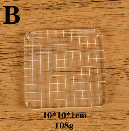 Tablas de resina gruesa para sellos de silicon