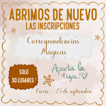 💌 MEMBRESIA "Correspondencias Mágicas"💌