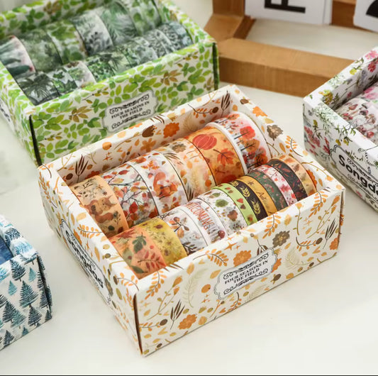 18 Washi Tapes otoño