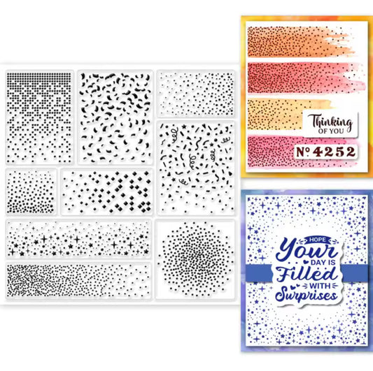 Sellos de silicon Confettis
