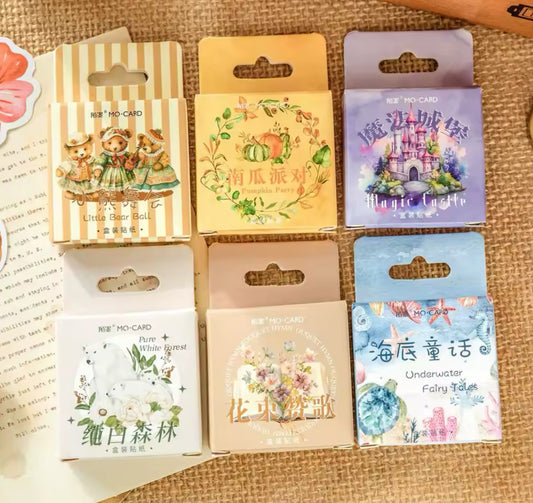 Cajita de Stickers - Varias opciones