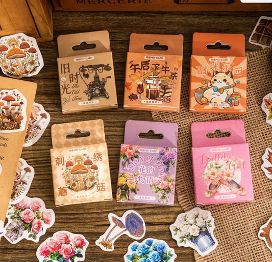Cajita de Stickers - Varios modelos