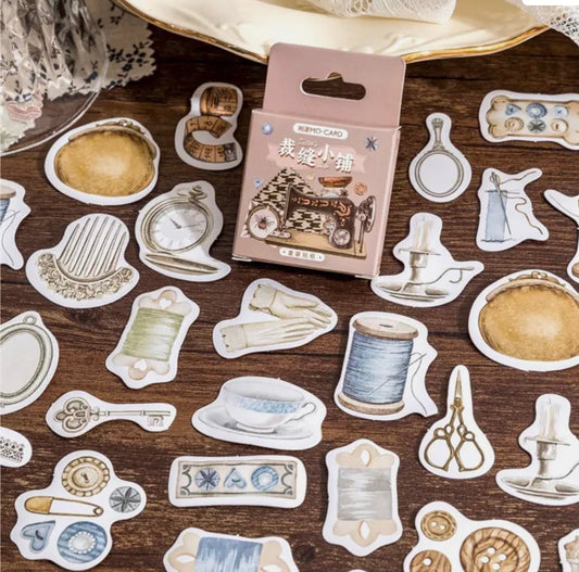 Cajita de Stickers Costura
