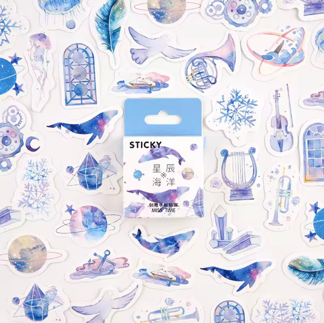 Cajita de Stickers misticos