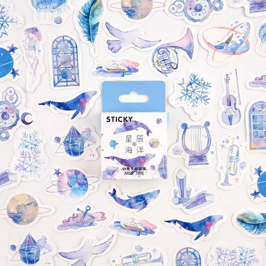 Cajita de Stickers misticos