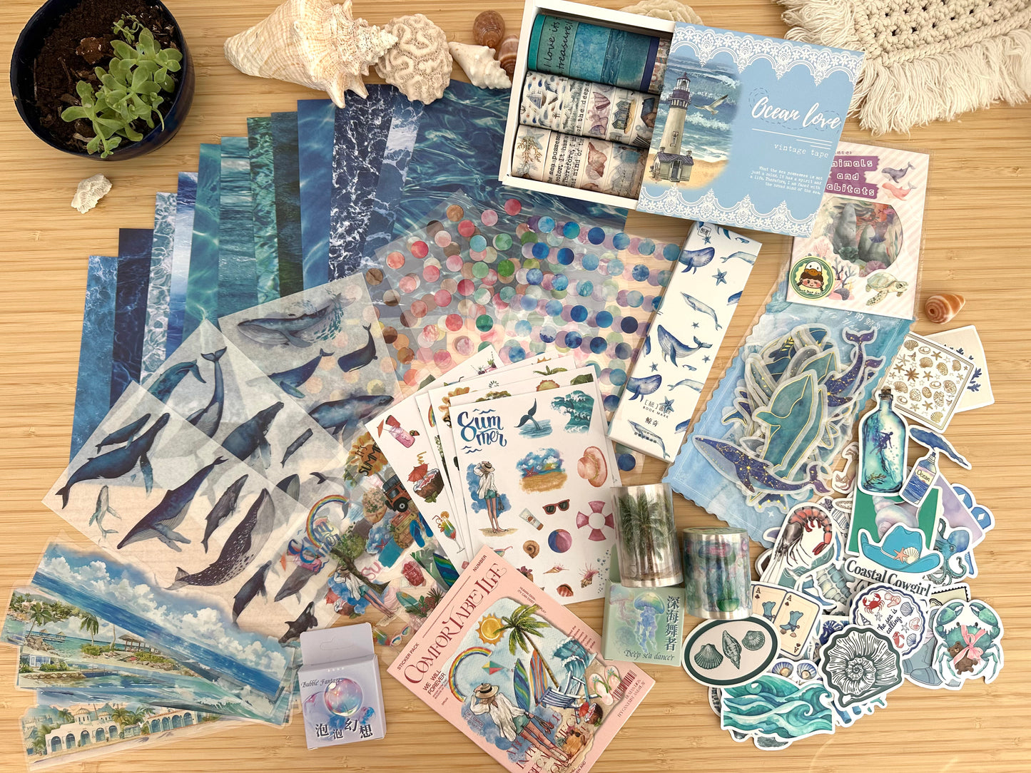 🐠🐋🐳✨KIT DEL MAR ✨🐳🐋🐠