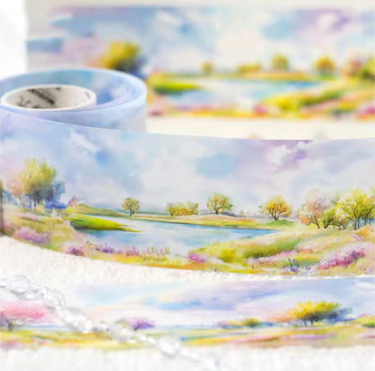 Washi Tape Ancho paisajes
