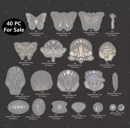 Stickers Misticos & Magicos Holograficos