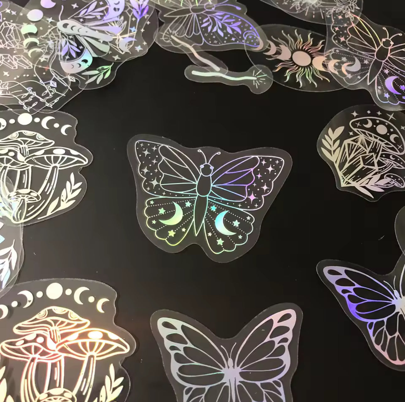 Stickers Misticos & Magicos Holograficos