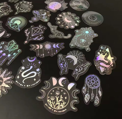 Stickers Misticos & Magicos Holograficos