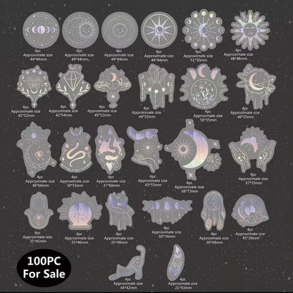 Stickers Misticos & Magicos Holograficos