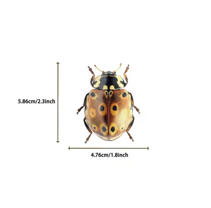 50 Stickers Transparentes Insectos