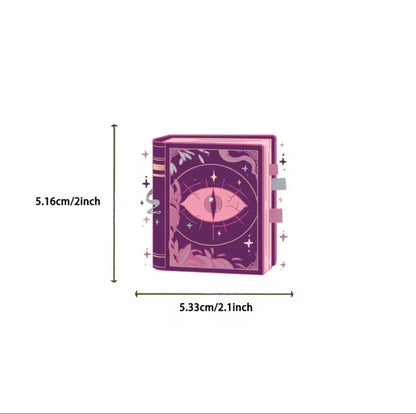 50 Stickers Vinil Mistico Violeta