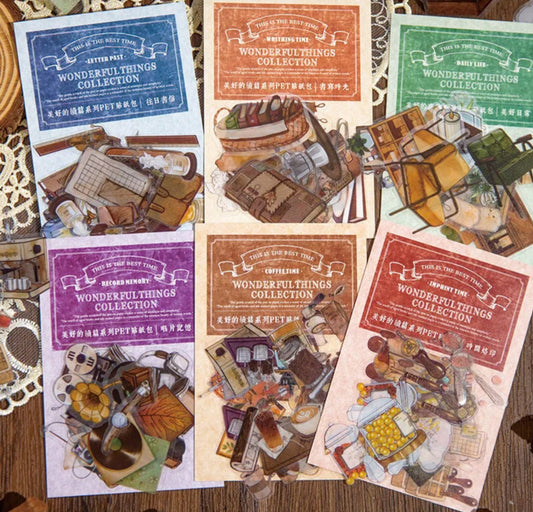 30 Stickers Wonderful Things