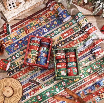 12 Washi Tapes Navideños