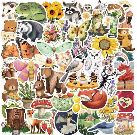 200 Stickers Vinil