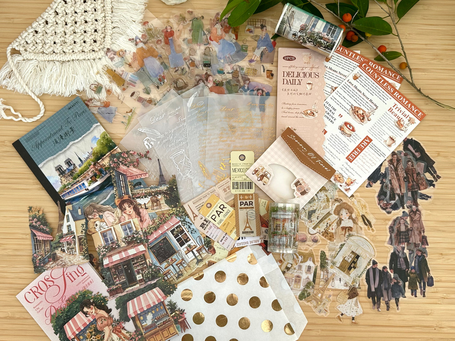 🍁🇫🇷✨MINI KIT PARIS EN OTOÑO✨🇫🇷🍁