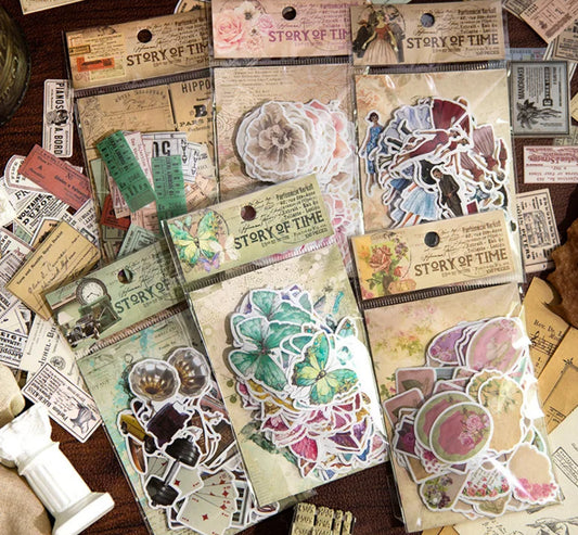 100 Stickers Story of Time