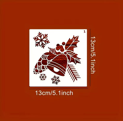 12 Stencils Navideños