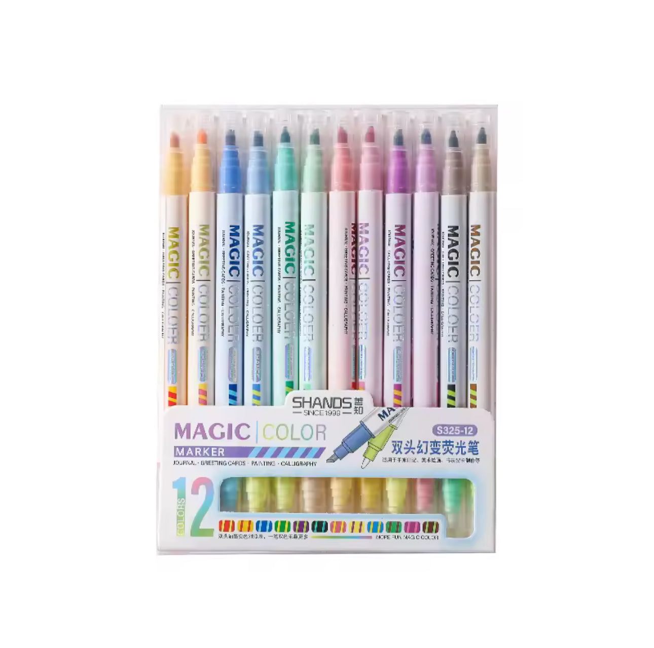 12 Plumones / Marcadores Magicos