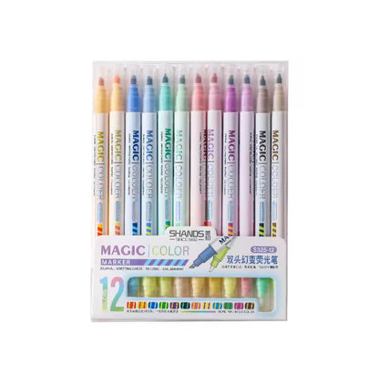 12 Plumones / Marcadores Magicos