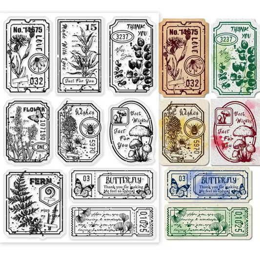 Sellos de Silicon Plantas & timbres