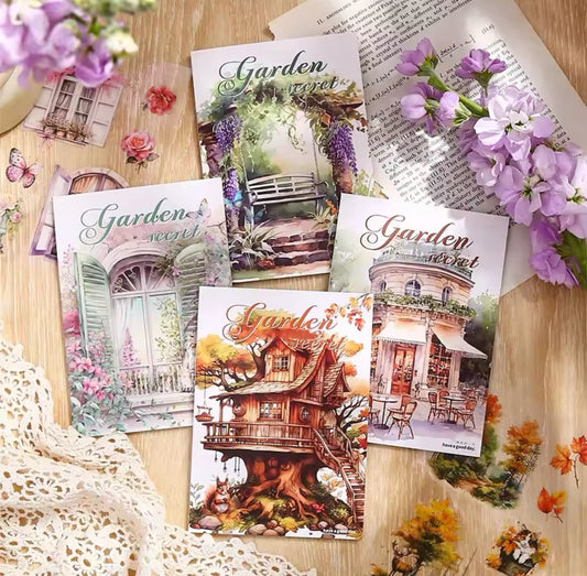 Libro de Stickers Garden - 20 paginas
