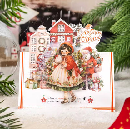 2 Hojas Stickers transfer Navidad