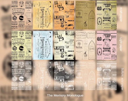 30 Papeles Vintage