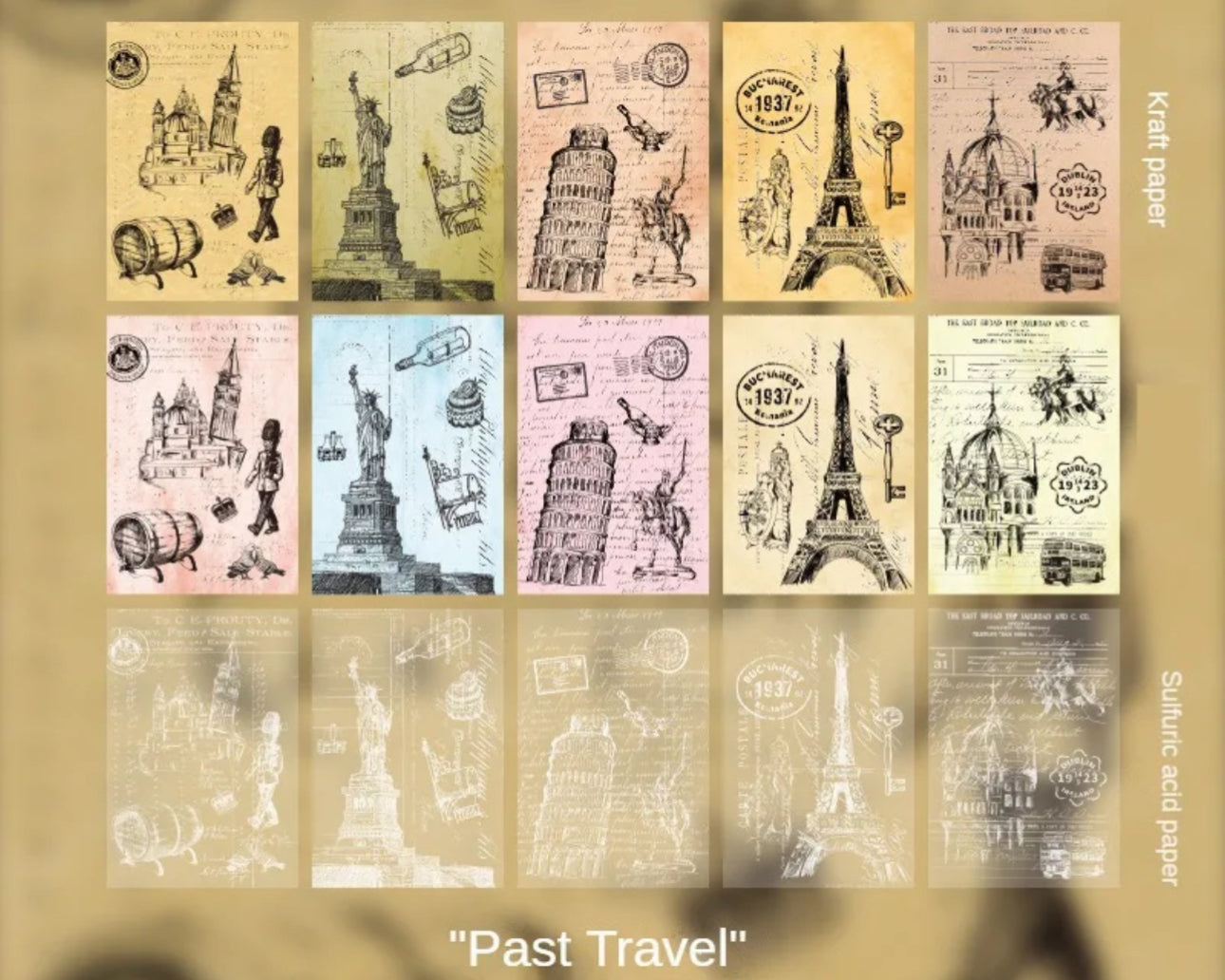 30 Papeles Vintage