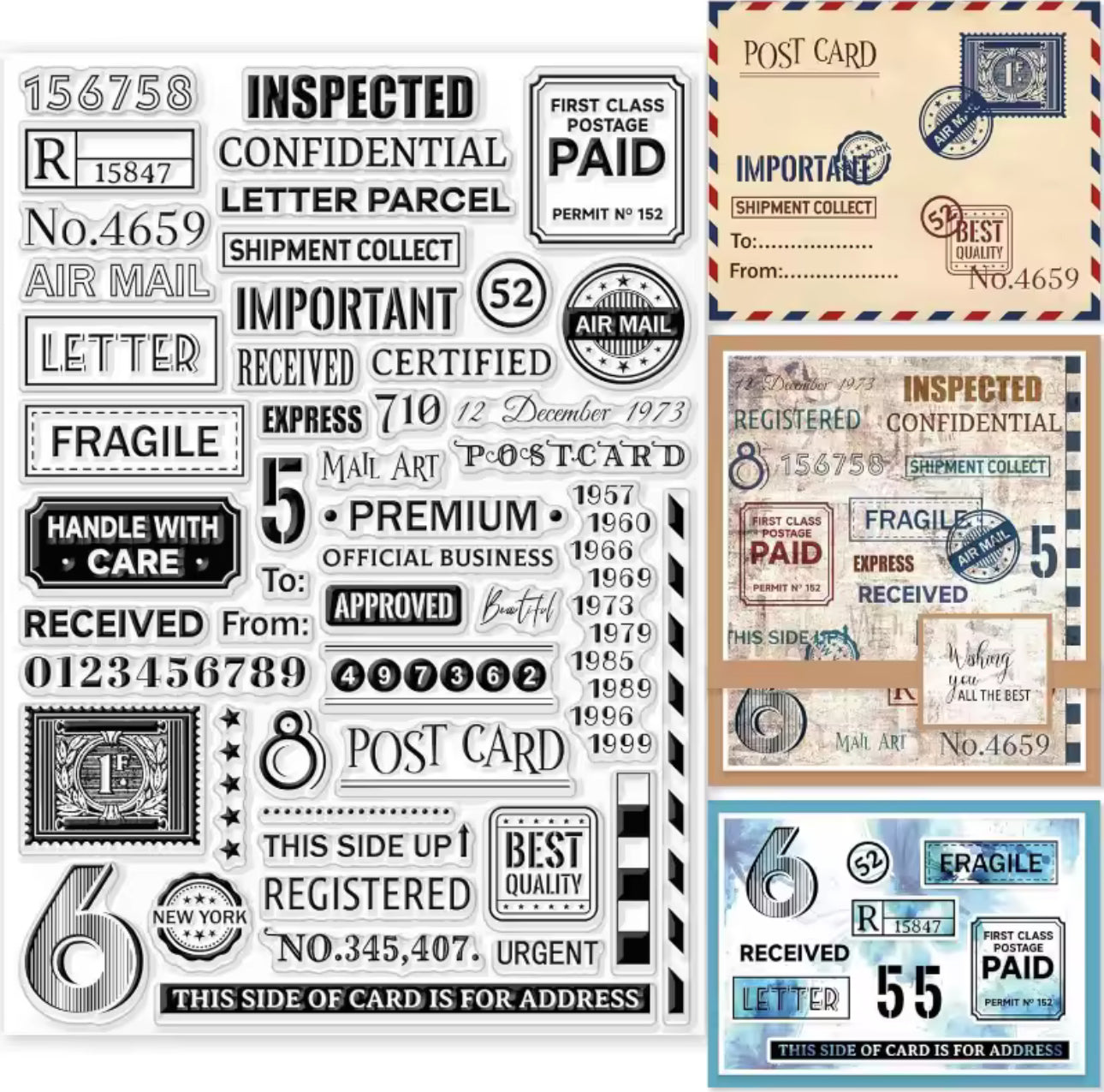 Sellos de Silicon Grandes Sellos & Palabras