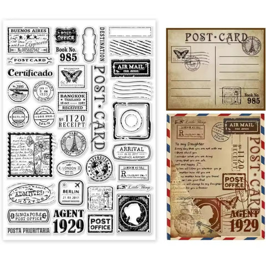 Sellos de Silicon Grande Timbres postales