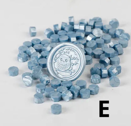 100 Pastillas de Cera para sellos de lacre - Más de 20 colores !