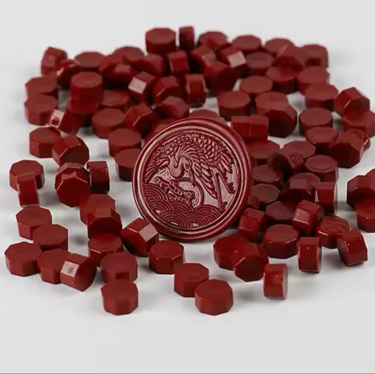 100 Pastillas de Cera para sellos de lacre - Más de 20 colores !