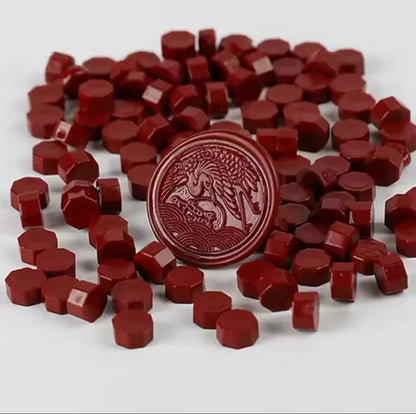 100 Pastillas de Cera para sellos de lacre - Más de 20 colores !